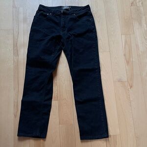 Mountain Khakis, men’s  Black Straight-Leg Jeans, 32x32